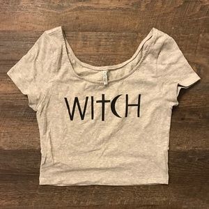 Witch crop top